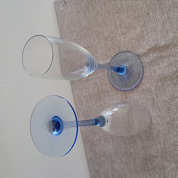 COPY - P34: BLUE STEM CHAMPAIGN GLASS - Picture 7 of 8